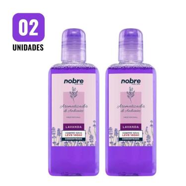 Imagem de Kit 2 Aromatizantes De Ambiente 140ml Nobre - Lavanda Concentrado, Perfume Duradouro