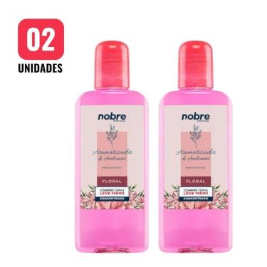 Imagem de Kit 2 Aromatizantes De Ambiente 140ml Nobre - Floral Concentrado, Perfume Duradouro