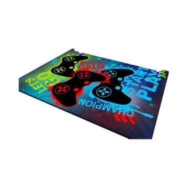 Imagem de Tapete De Jogo 3D Grande Para Meninos, Antiderrapante, Design De Contr
