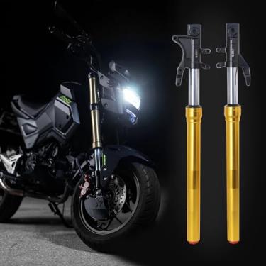 Imagem de Mokuo Amortecedor dianteiro de motocicleta compatível com Honda Grom Msx125 SF 2016-2020