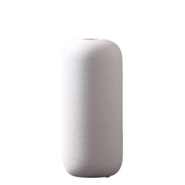 Imagem de KEG801302 Vasos para flores simples vaso de cerâmica branco puro arranjo sala de estar decoração de casa arranjo de flores vaso decorativo para casa