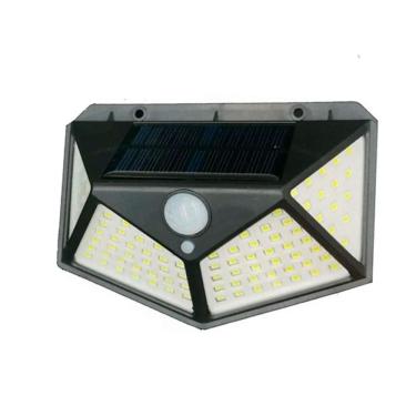 Imagem de Arandela Solar Parede 100 Leds 3 Funções Resistente