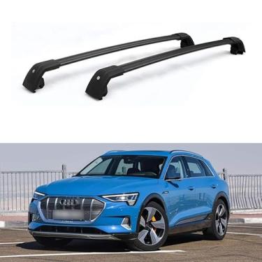 Imagem de YiXi-Partswell 2 peças de rack de teto travável barras transversais bagageiro alumínio adequado para BMW X7 G07 2018-2021 - preto