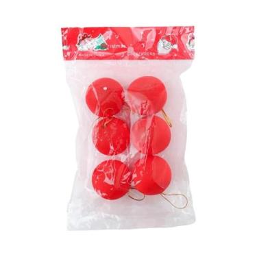 Imagem de Enfeites De Árvore De Natal 6/12 Peças Bolas Decorativas Penduradas Pa