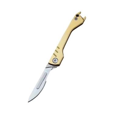 Imagem de Canivete De Bolso De Aço Inoxidável Com 9 Lâminas, Dobrável, Afiado, K