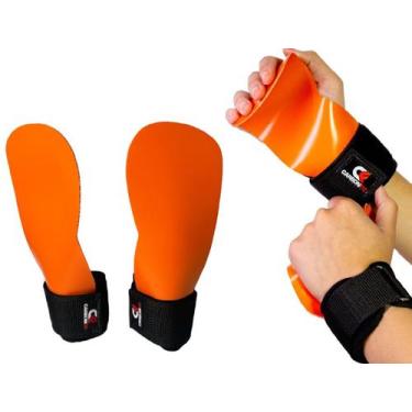 Imagem de Hand Grip Power Para Cross Pull Up Lpo Fit  Strap CF, Laranja, G/GG