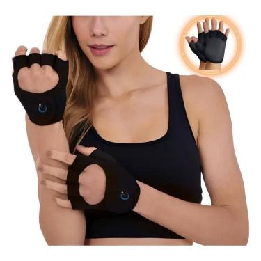 Imagem de Luva Musculação Em Neoprene Materal De Alta Qualidade Preto