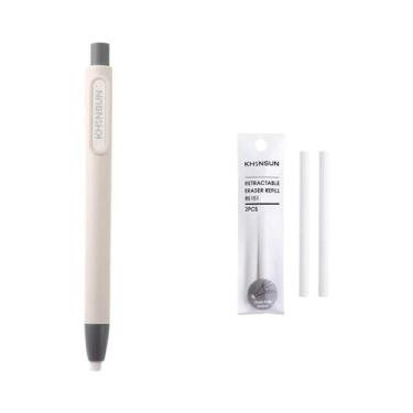 Imagem de Caneta Apagadora Retrátil Para Estudantes E Crianças Com Refil Substit