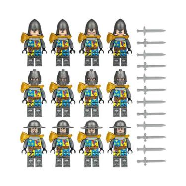 Imagem de Brinquedos De Blocos De Montar Em Forma De Bonecos Humanoides Miniatur