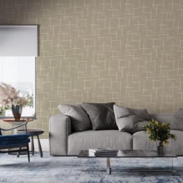 Imagem de Papel de Parede Bobinex Essencial Geométrico Bege 4310