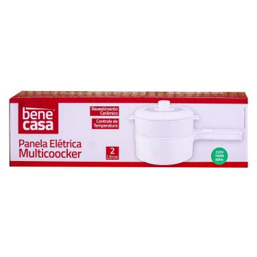 Imagem de PANELA ELÉTRICA MULTICOOKER BENE CASA 220V – ÚNICA MULTIFUNÇ