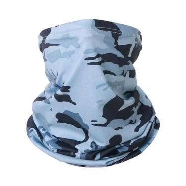 Imagem de Máscara Facial Multifuncional Unissex Respirável Com Proteção Solar E 