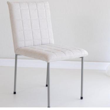 Imagem de Kit 8 Cadeiras Thalita Base Em Aço Pintada Epóxi -Assento Boucle bege 