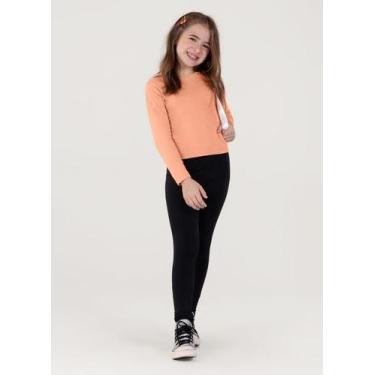 Imagem de Blusa Básica Infantil Menina Em Cotton Brandili, 2, Rosa