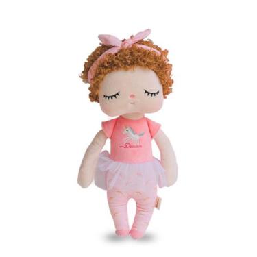 Imagem de Boneca Metoo Doll Original Angela Cachos Unicórnio 35cm