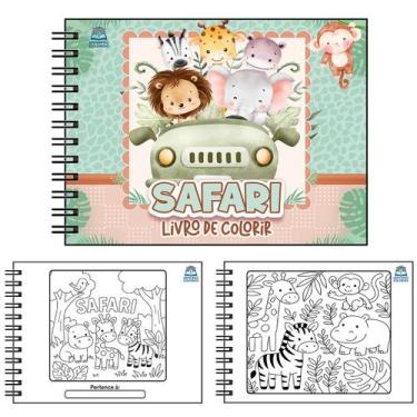 Imagem de Livro de Colorir Infantil CARROS E CAMINHOES 50 Folhas Capa Dura - Ono