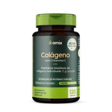 Imagem de Colageno + Vit. C - 120 Cápsulas - Omix-Unissex