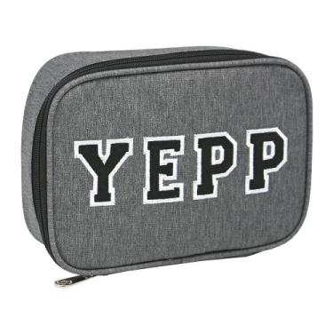 Imagem de Estojo Cinza Kids  Yepp, CINZA, UN
