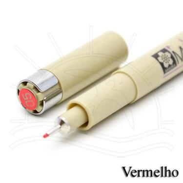 Imagem de Caneta Sakura Nankin Pigma Micron 05 - 0,45mm, VERMELHO