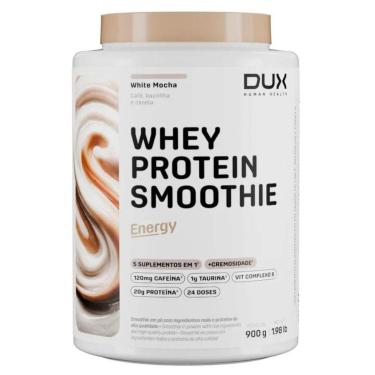 Imagem de Whey Concentrado Smoothie Energy White Mocha 900g - Dux-Unissex