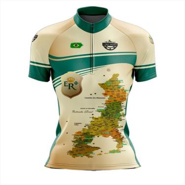 Imagem de Camisa Ciclismo Feminina Manga Curta Rkc Sports Estrada Real 112-Feminino