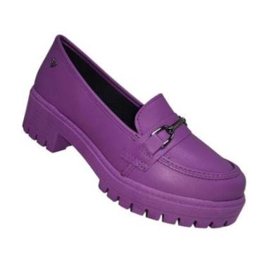 Imagem de Sapato Loafer Mississipi Tratorado Q8551 Feminino - Ametista-Feminino
