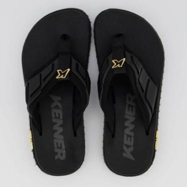 Imagem de Chinelo Kenner Kivah Full Force Gold Preto-Masculino