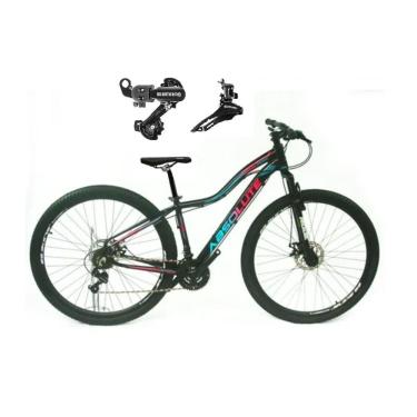 Imagem de Bicicleta Aro 29 Absolute Hera Feminina Alumínio 24v Câmbios Shimano Garfo Suspensão -...