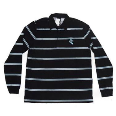 Imagem de Camiseta Manga Longa Santa Cruz Polo Especial Mini Hand Stripe - reto - P-Masculino