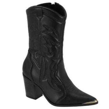 Imagem de Bota Country Fem. Western Texana Cano Médio Vizzano 3113101-Feminino