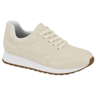 Imagem de Tenis Feminino Beira Rio Palmilha Conforto Jogging 4339100, 37, Branco