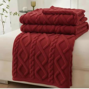 Imagem de Manta Casal Sherpa Glamour Cobertor Microfibra Coberta Aveludado Macia