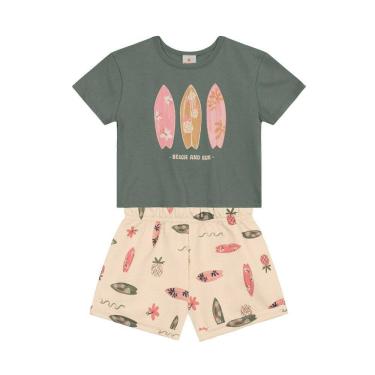 Imagem de Conjunto infantil menina praiano Brandili