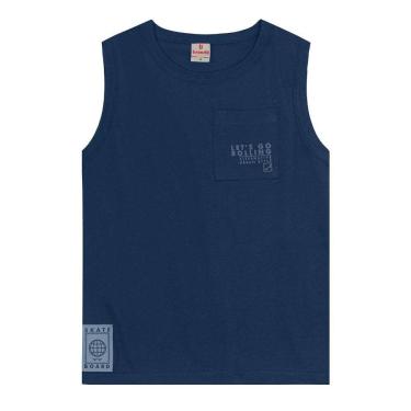 Imagem de Regata infantil menino de skate Brandili