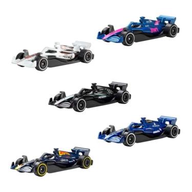Imagem de Pack 5 Carrinhos 1:64 Hot Wheels Formula 1 - Mattel