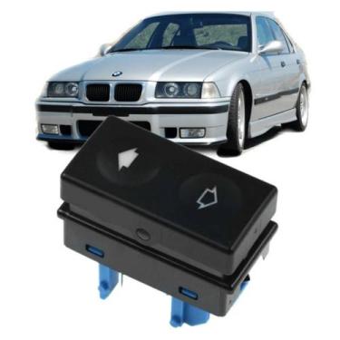 Imagem de Botão Vidro Eletrico Traseiro Bmw E36 325i 318i 320i de 1991 À 1999 - 