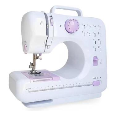 Imagem de Máquina De Costura Reta ImportWay 12 Pontos Doméstica IWMC-5 - Congrat
