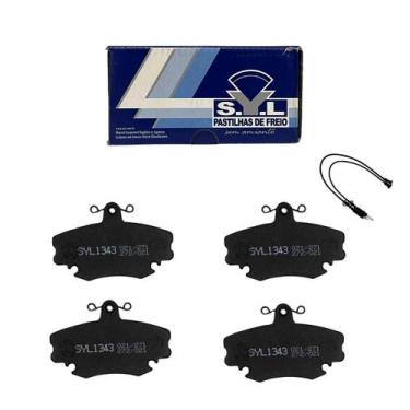 Imagem de Jogo de Pastilhas de Freio Dianteira Syl1343 P/ Renault Clio 1.0/1.6 1