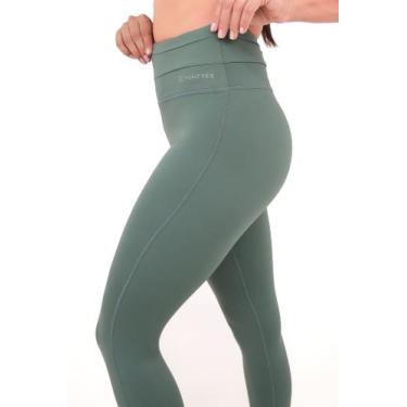 Imagem de Calça Legging Feminina Flex Monttês Cós Alto Poliamida, Verde, GG