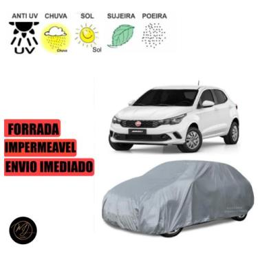 Imagem de Capa para cobrir Carro ARGO FORRADA  M - 100% Impermeável e Total Prot