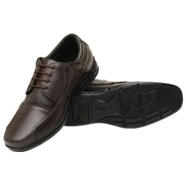 Imagem de Sapato Social Casual Masculino Conforto Ortopédico Antistress De Amarr