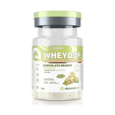 Imagem de WheyDop - 25g Chocolate Branco com Pistache - ElementoPuro