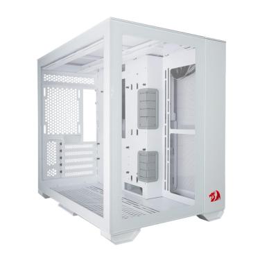 Imagem de Gabinete Gamer Lian Li x Redragon O11DYNAMIC Mini Vidro Temperado Mini Tower Branco - 0...