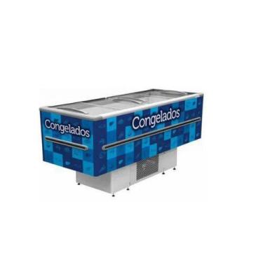 Imagem de Ilha Expositora Para Congelados 2 Metros 568L Fricon 220v, 220V