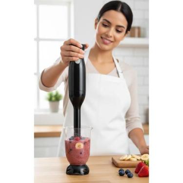 Imagem de Mixer Potente 200W Preto 2 em 1: Turbina sua Cozinha - Congratulations