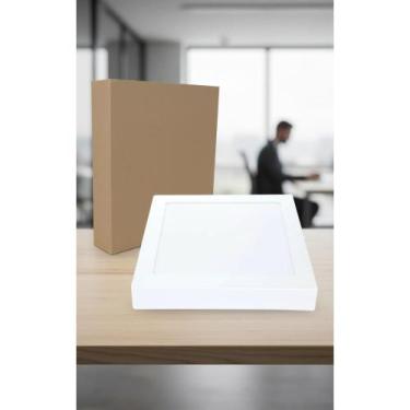 Imagem de 10x Painel LED 24W Sobrepor 6500K Branco Frio 30x30cm - Congratulation