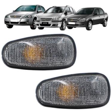 Imagem de Par Lanterna Pisca Lateral Sem Soquete Astra Zafira 1999 Até 2011 Clas