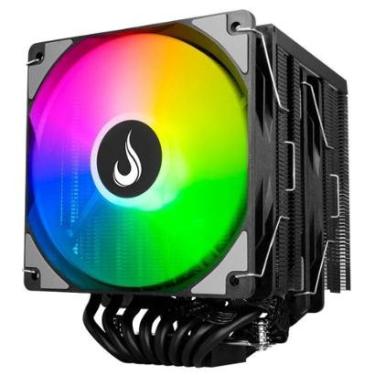 Imagem de Air Cooler Gamer Rise Mode Storm 8 Black, ARGB, AMD/Intel, 120mm, Preto - RM-ACST-ARGB-...