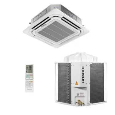 Imagem de Ar Condicionado Split Cassete 4 Vias Hitachi Air Core 500 On off 48000