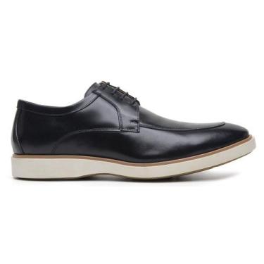 Imagem de Sapato Casual Preto Em Couro 67996 - Madok, 40